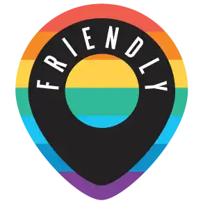 Logo indiquant un espace bienveillant et inclusif pour les personnes LGBTQIA+